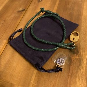 Tory Burch braided lock bracelet